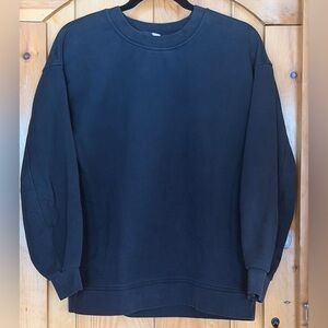 lululemon athletica Black All Yours Crewneck Sweatshirt